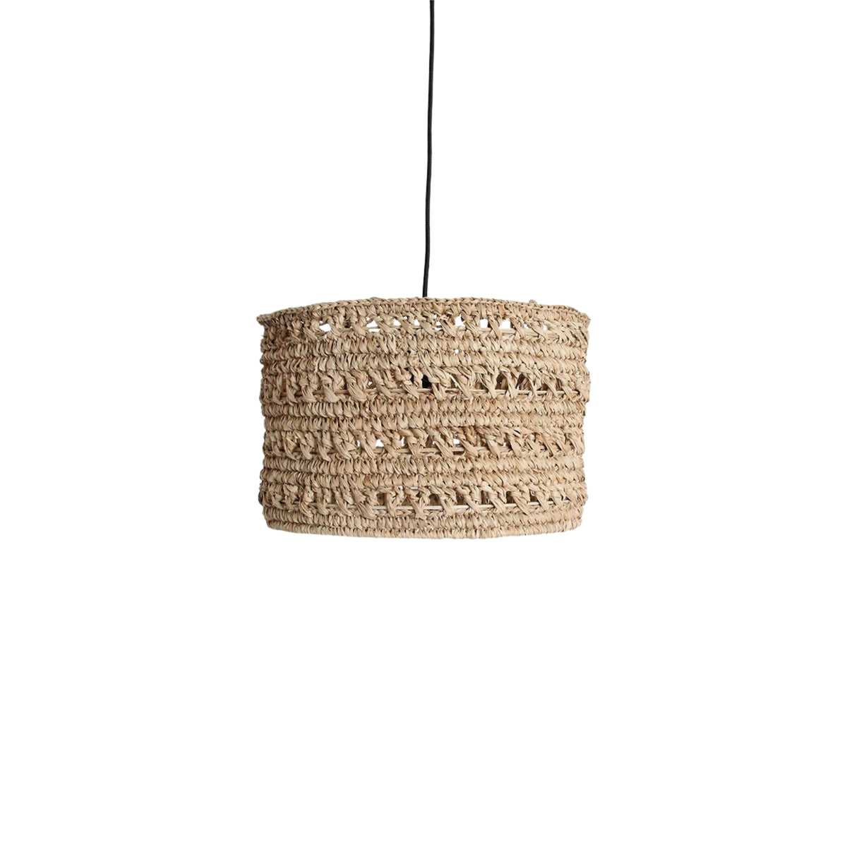 Lampade a sospensione in erba marina Herba Set di 3 Raw Materials