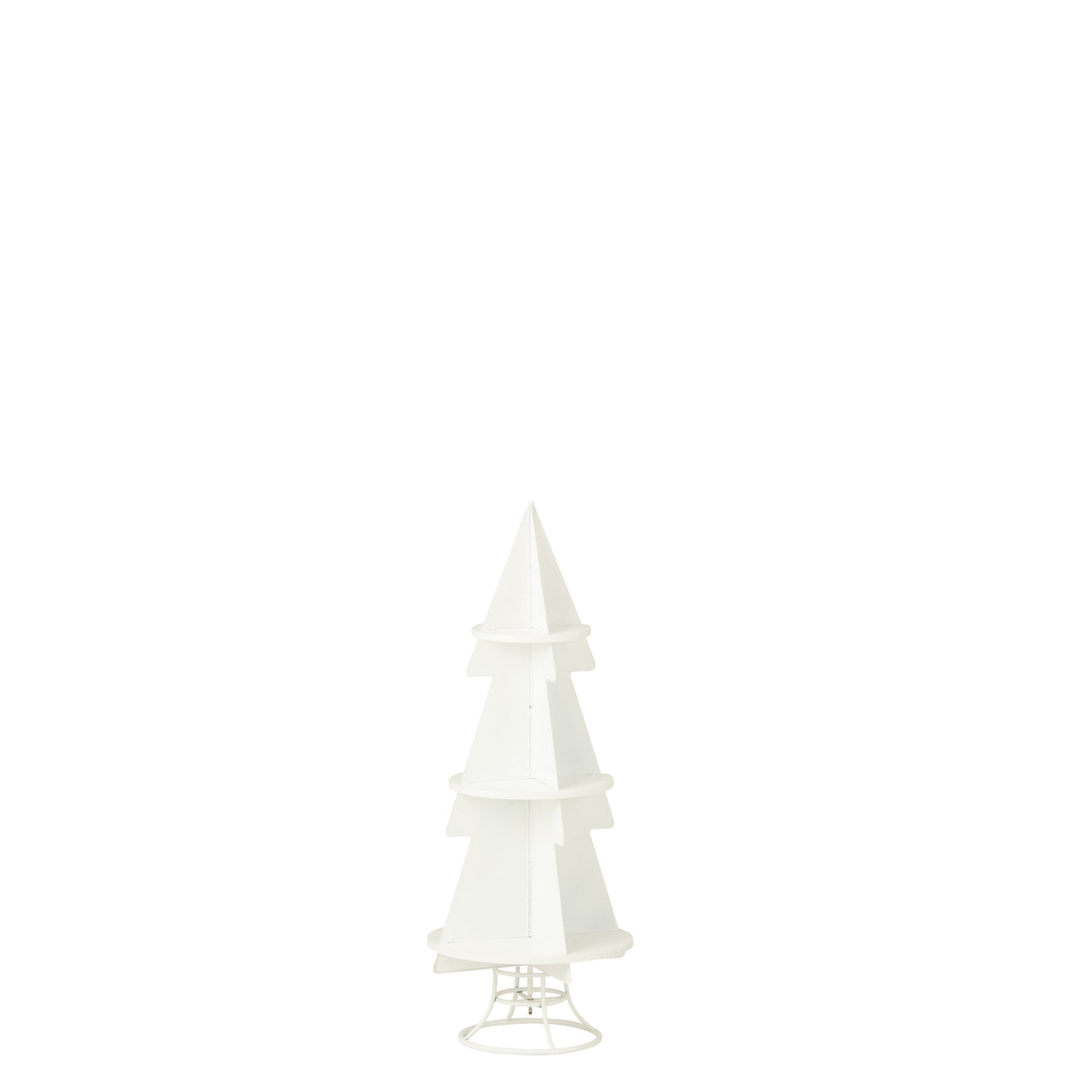 Albero di Natale Display Metallo Bianco Piccolo J-Line