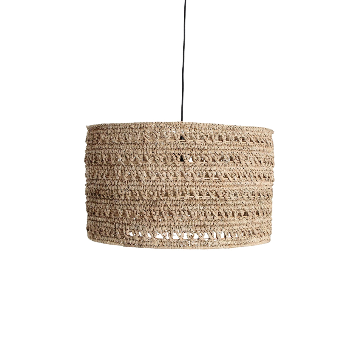 Lampade a sospensione in erba marina Herba Set di 3 Raw Materials