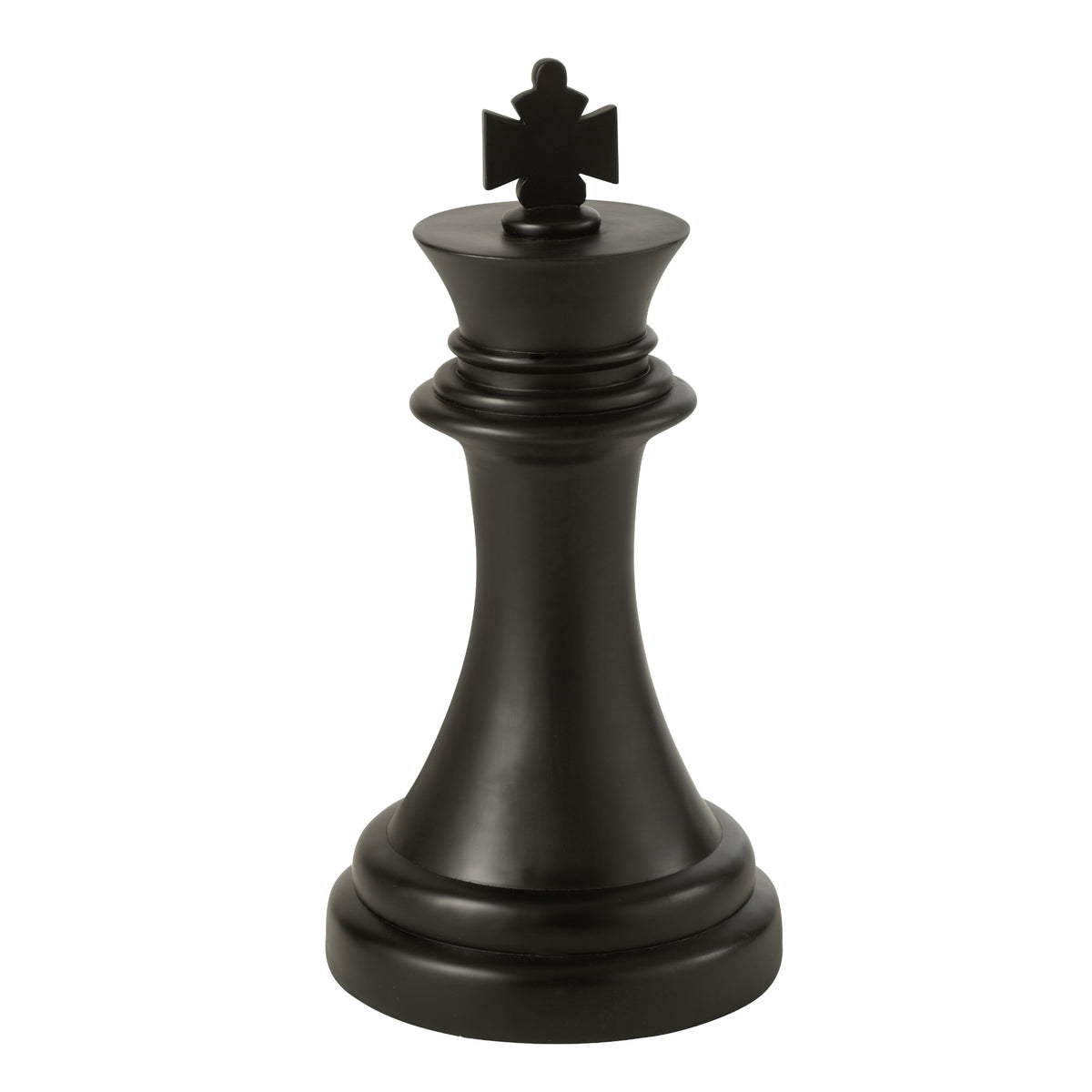 Pezzo da Scacchi Grande Re Nero J-Line