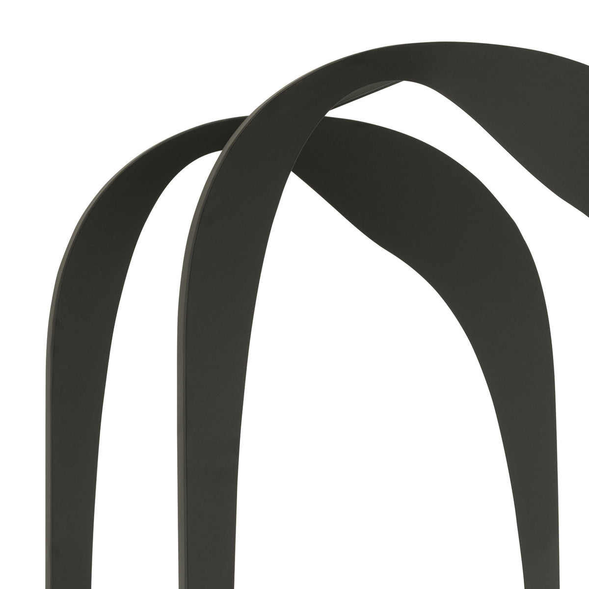 Scaffale Vyr in ferro nero a linea J