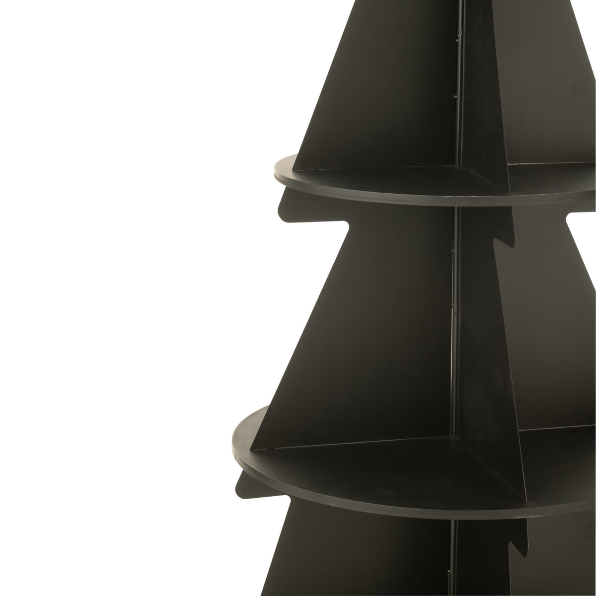 Espositore Albero di Natale Metallo Nero Piccolo J-Line