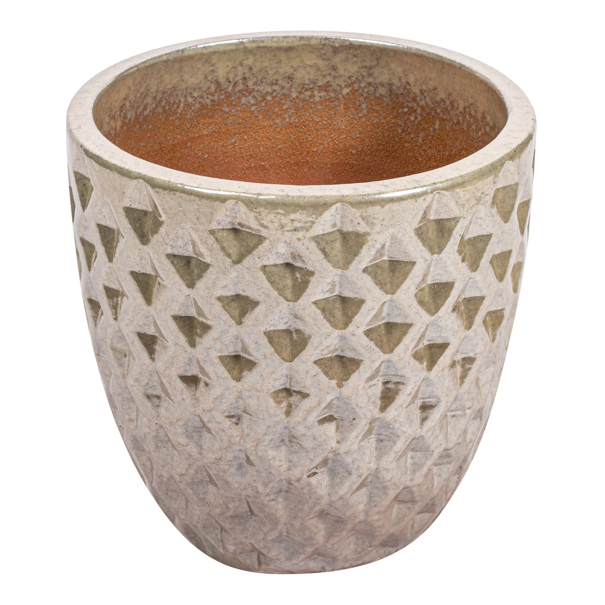 Mindy Pearl Ceramic Bombay Vaso Rotondo SV4 PTMD