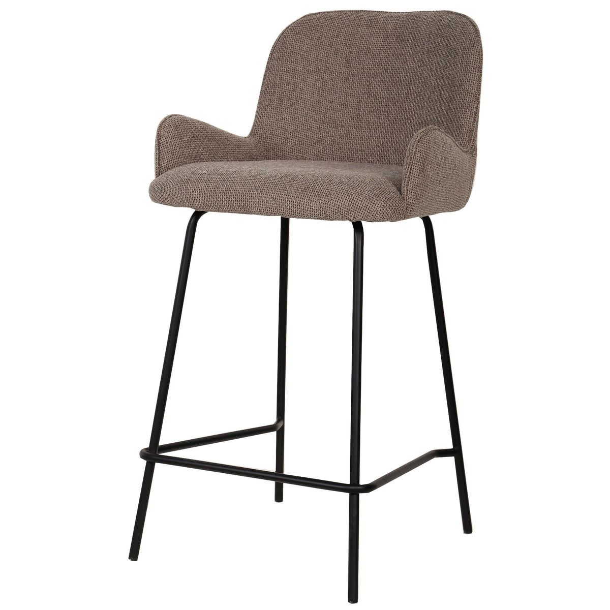 Leander Sgabello da bar beige PTMD