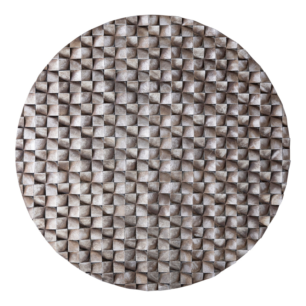 Pannello da parete Zoaya Bronze 3D Rotondo Large Ø120cm PTMD