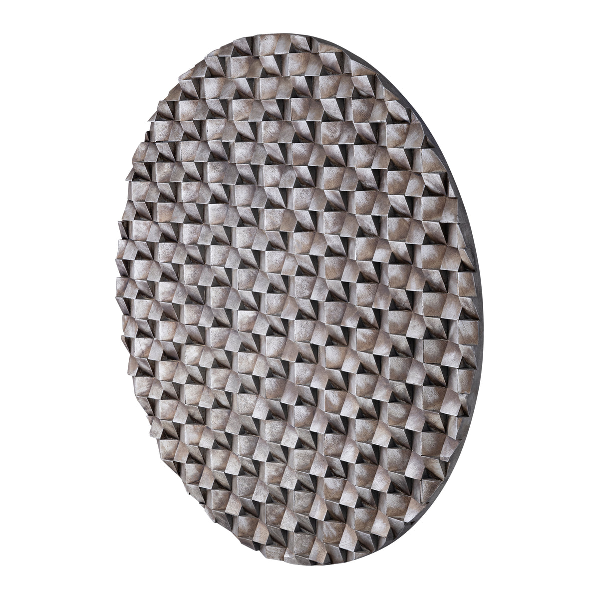 Pannello da parete Zoaya Bronze 3D Rotondo Large Ø120cm PTMD