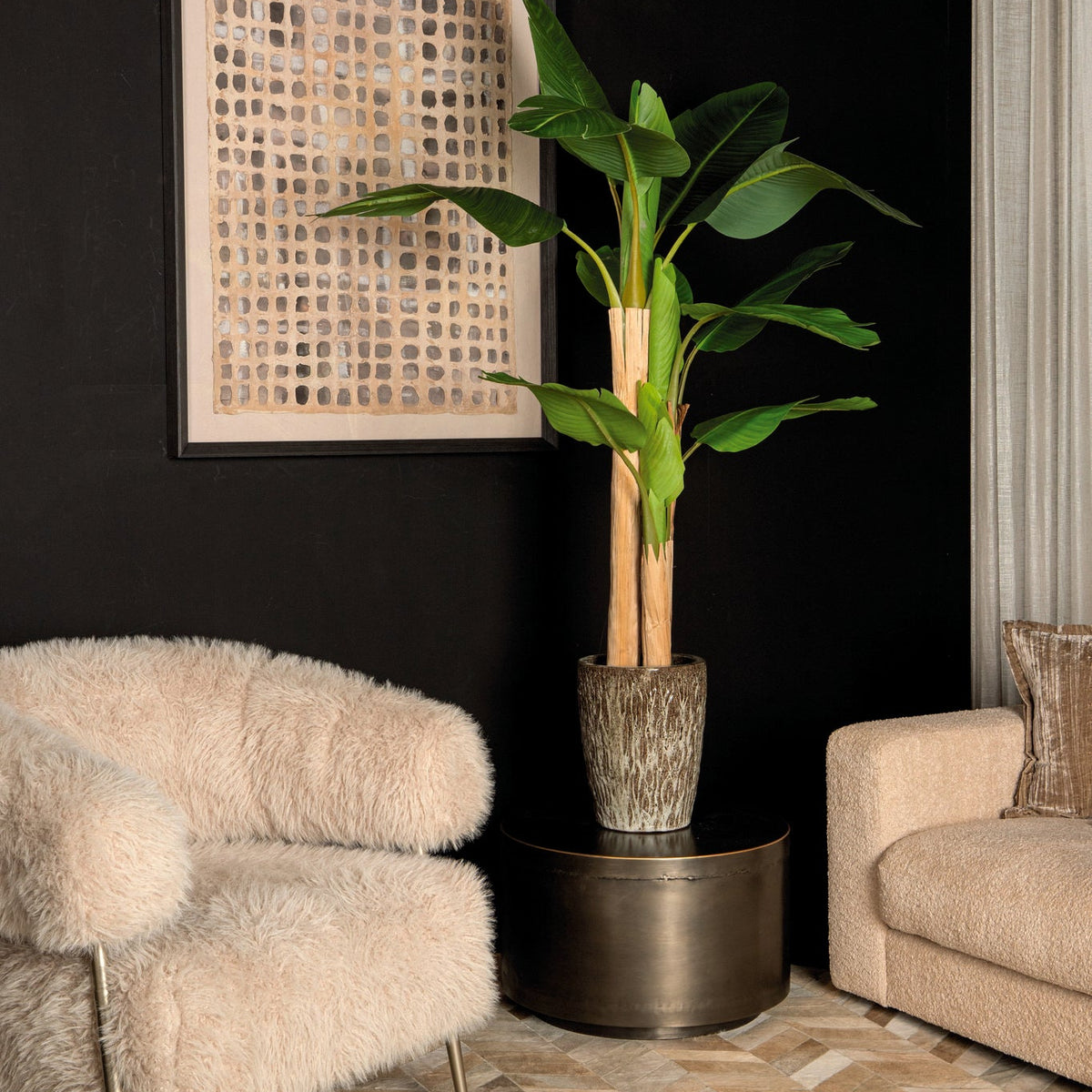 Tree Green PE Real Touch Banano S 110x108x155cm PTMD