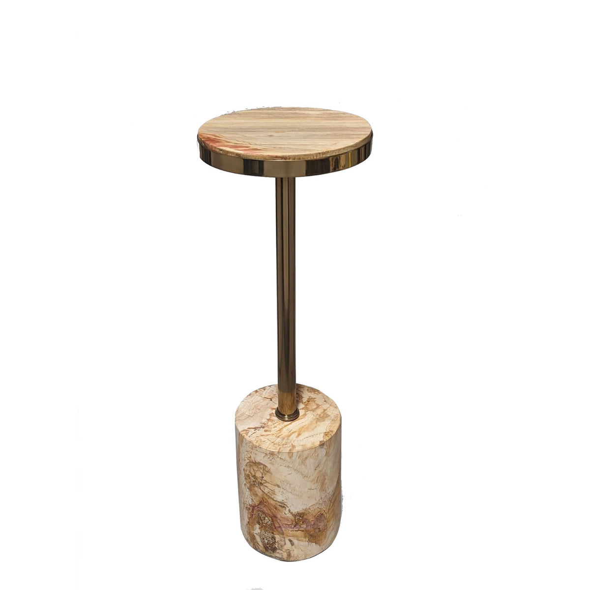 Mody Tavolino in Legno Fossile Naturale PTMD