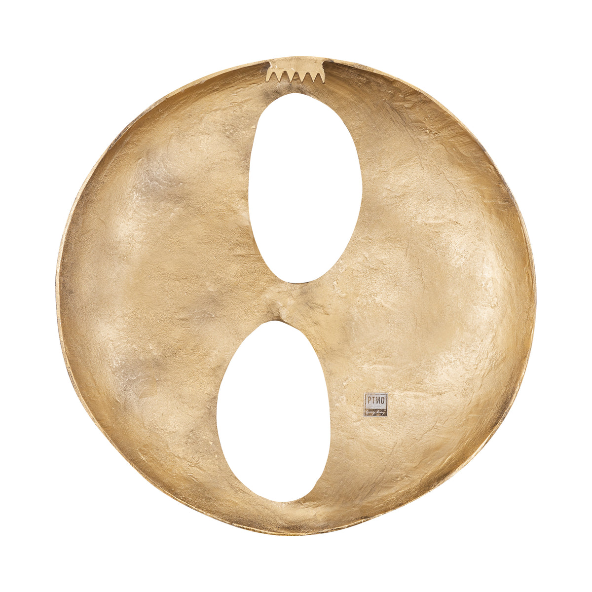 Pannello da parete Deuie L - 70x10x70 cm - Alluminio - Ottone PTMD