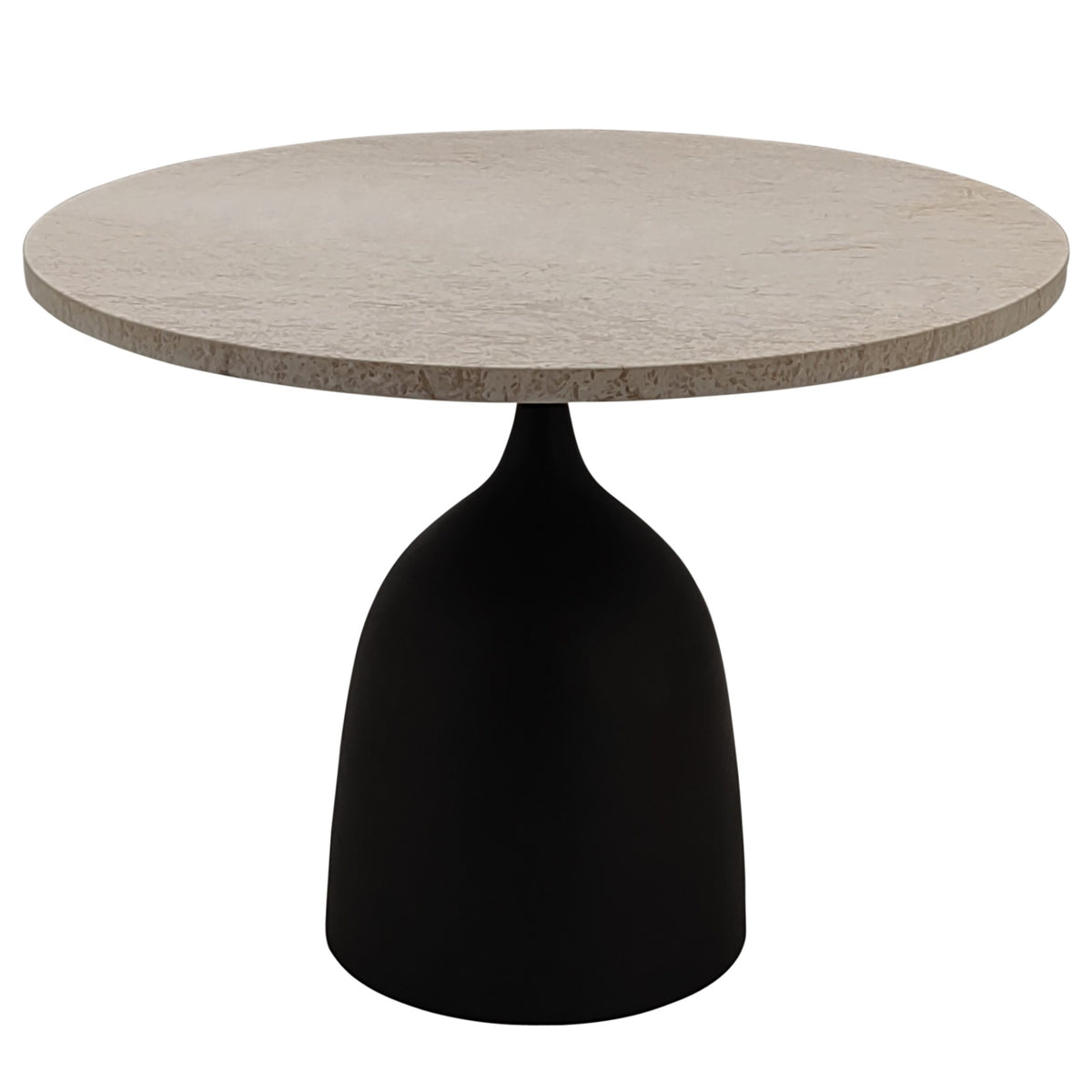 Tavolino Patras Beige Marmo Rotondo Ø60cm PTMD
