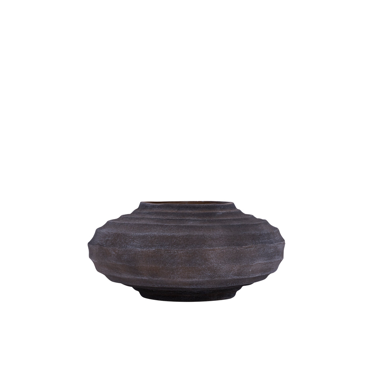 Kody Brown Stone Wash vaso a coste in alluminio fuso S PTMD