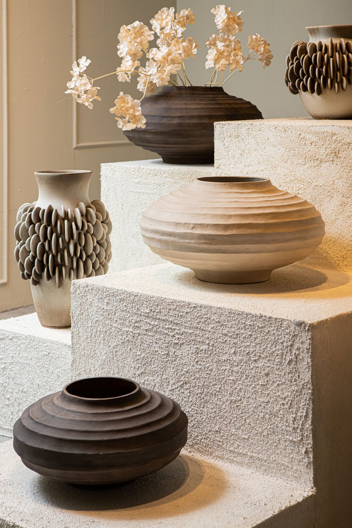 Kody Brown Stone Wash vaso a coste in alluminio pressofuso M PTMD