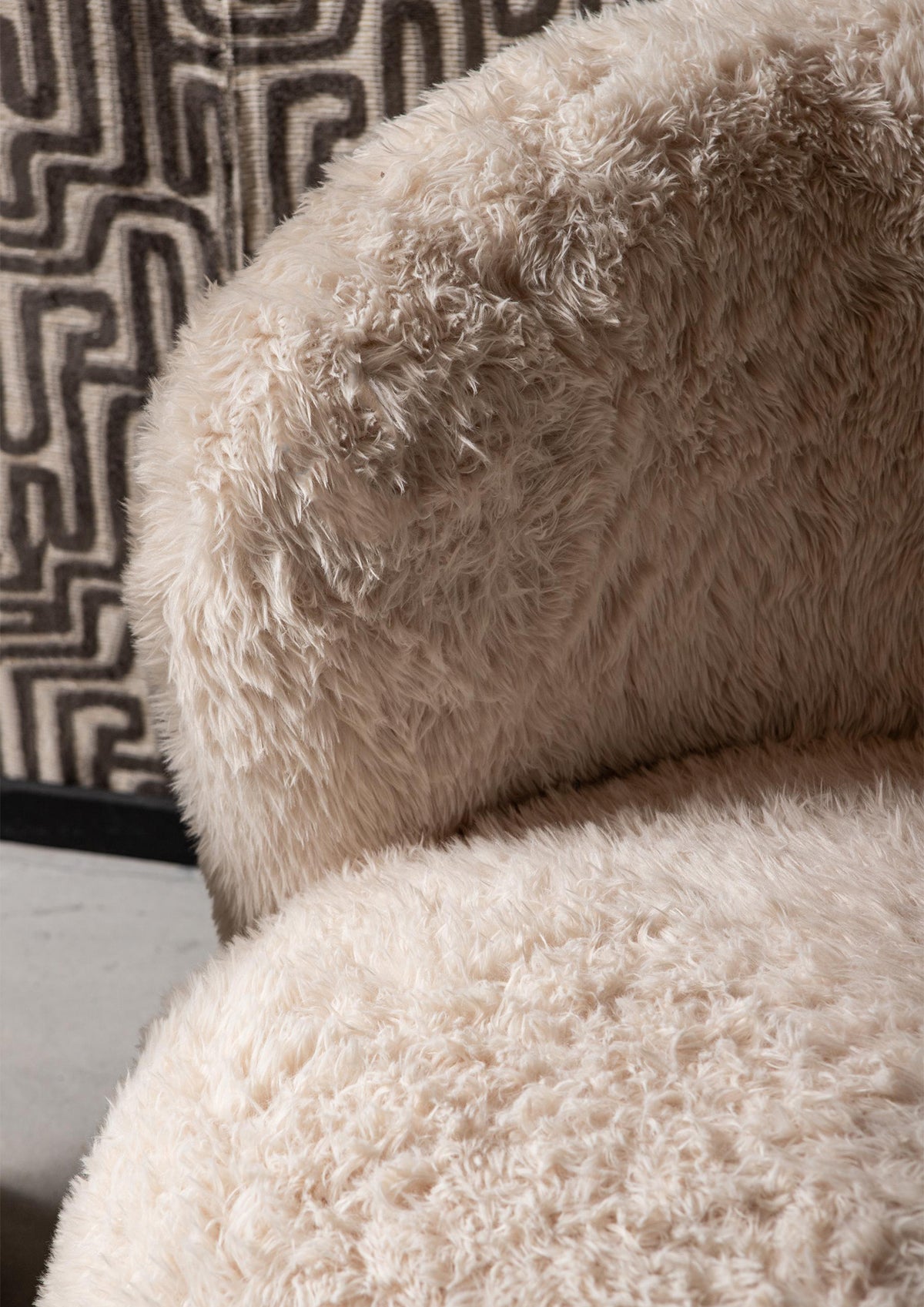 Poltrona Aphrodite Small Beige Nep Bond PTMD