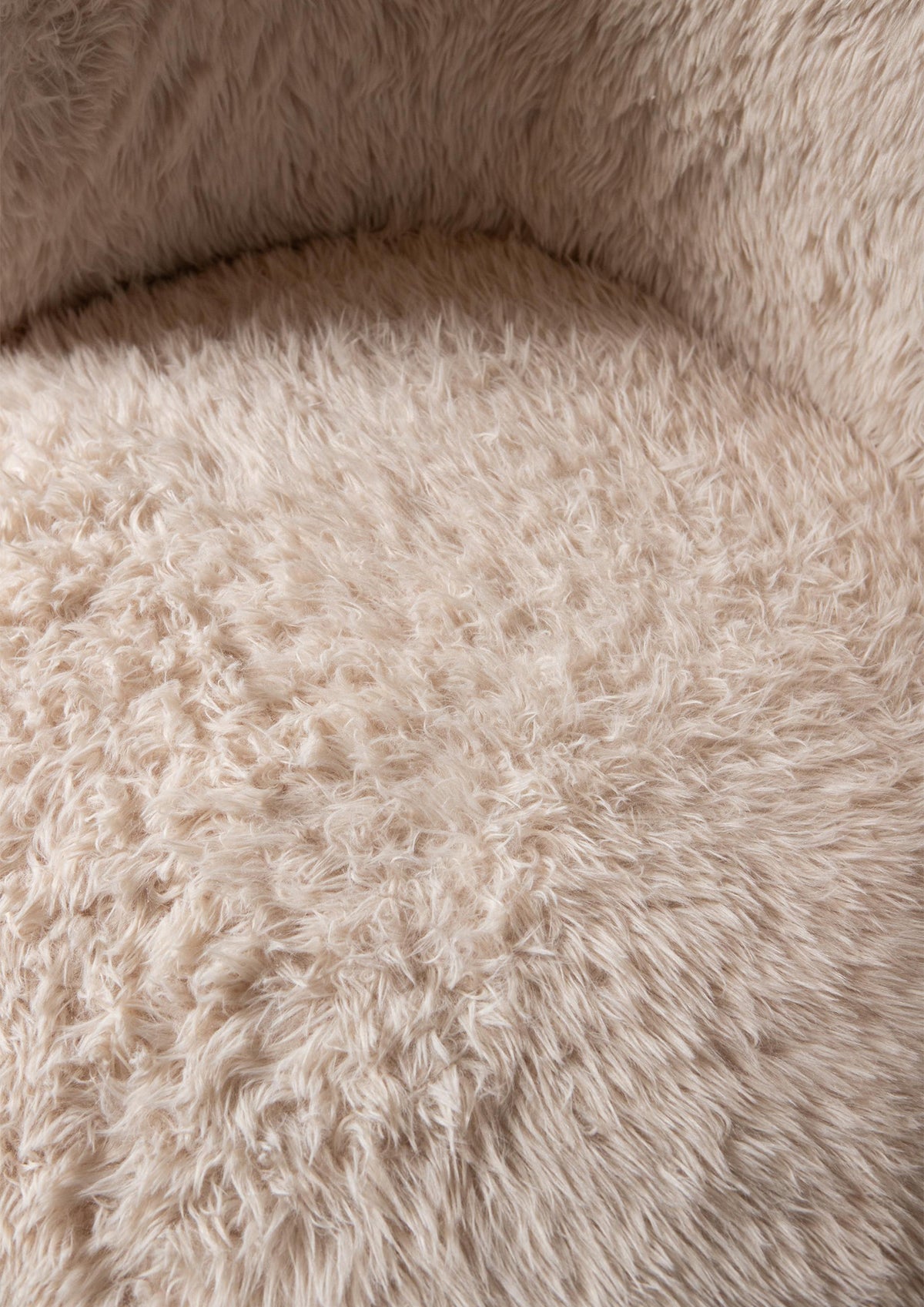 Poltrona Aphrodite Small Beige Nep Bond PTMD