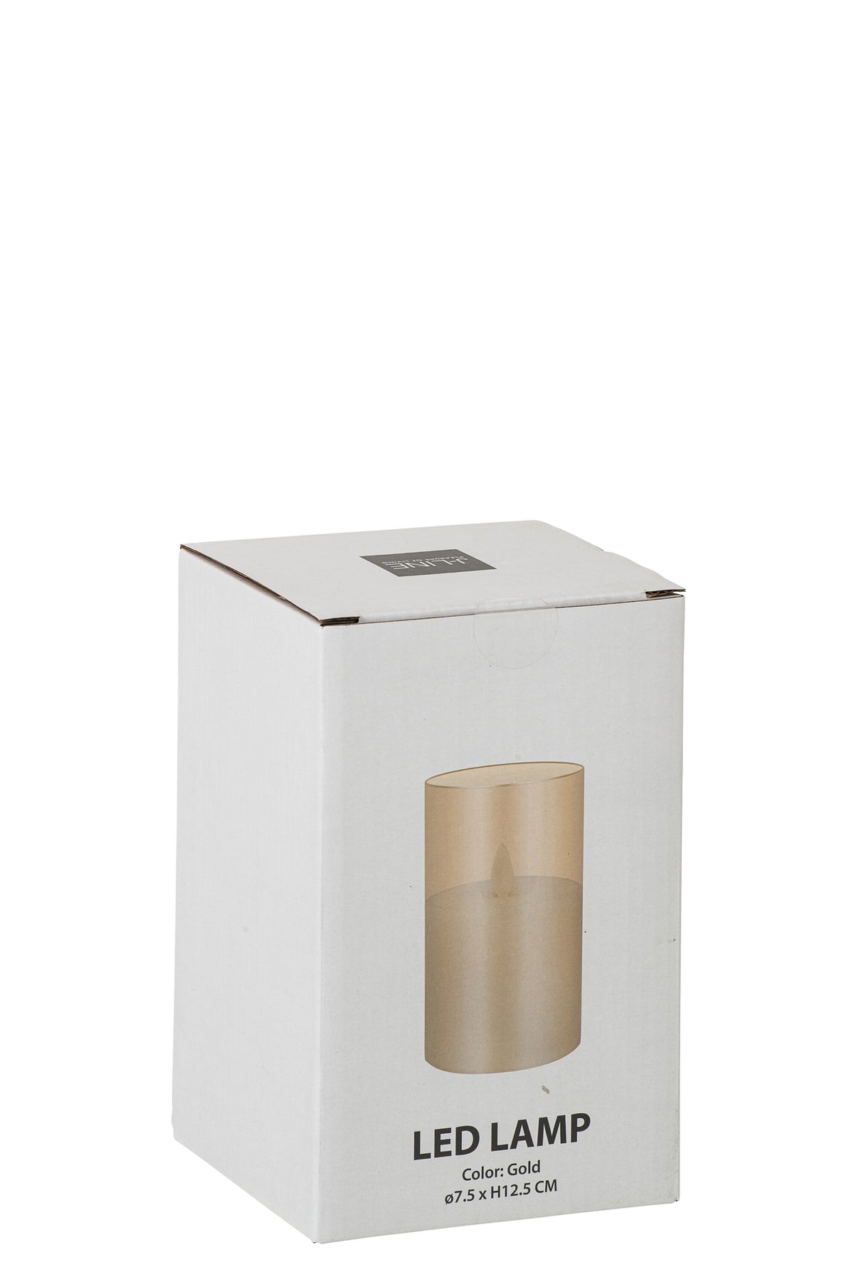 Lampada LED Vetro Scintillante Oro Piccola