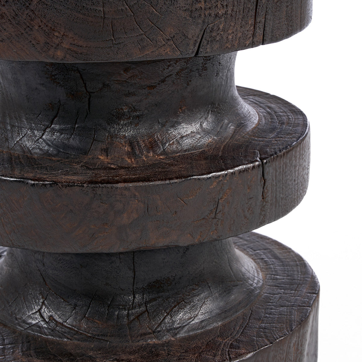 Tavolino Mocha Rings in noce scuro Bazar Bizar