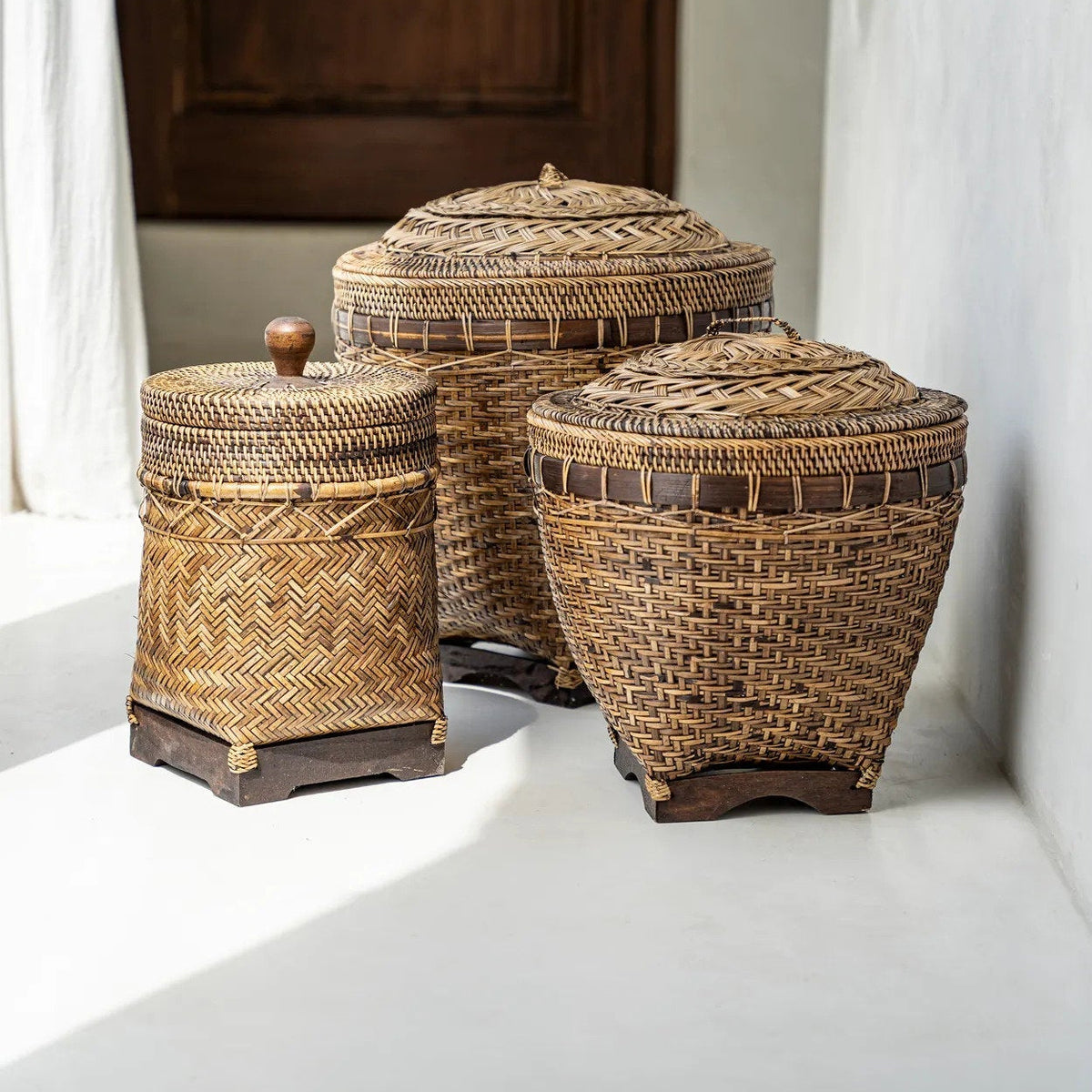 Il Cestino da Bagno - Marrone Naturale Bazar Bizar