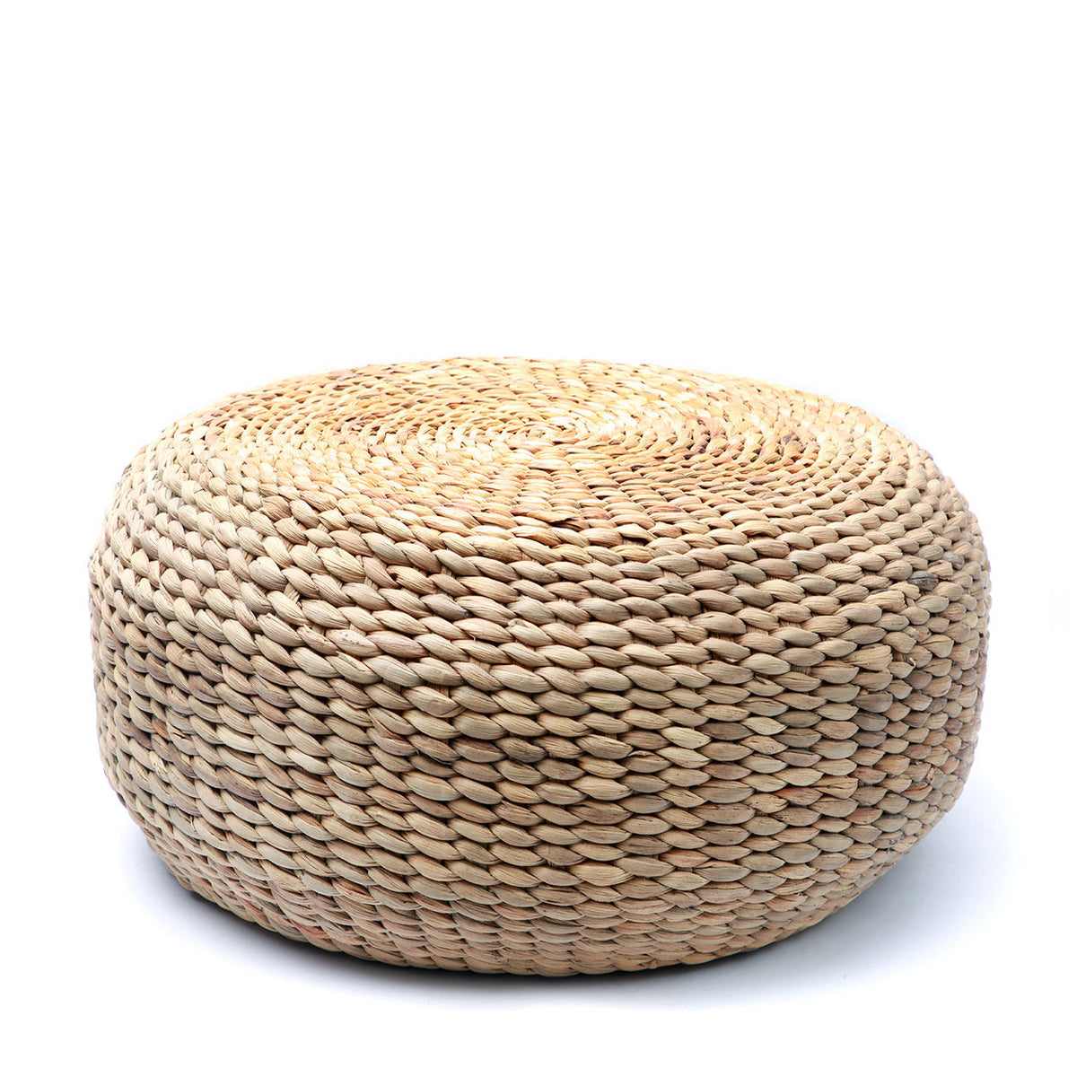 De Hyacint Poef - Naturel - M Bazar Bizar