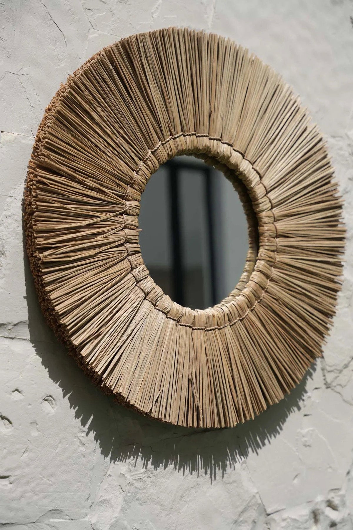 Lo Specchio Allongato - Naturale - M 45x45cm