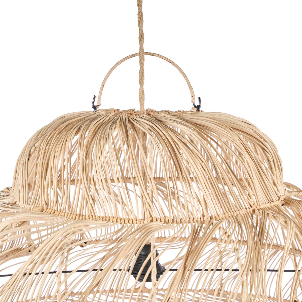 Lampada a sospensione Aurora Puff - Naturale - XL Bazar Bizar
