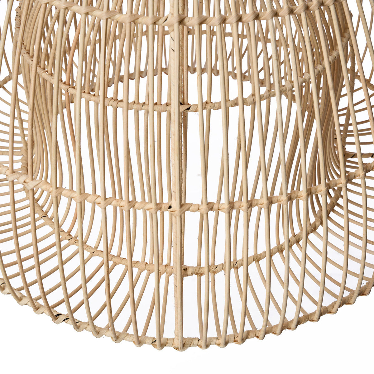 La lampada a sospensione Matcha Whisk Natural Small Bazar Bizar