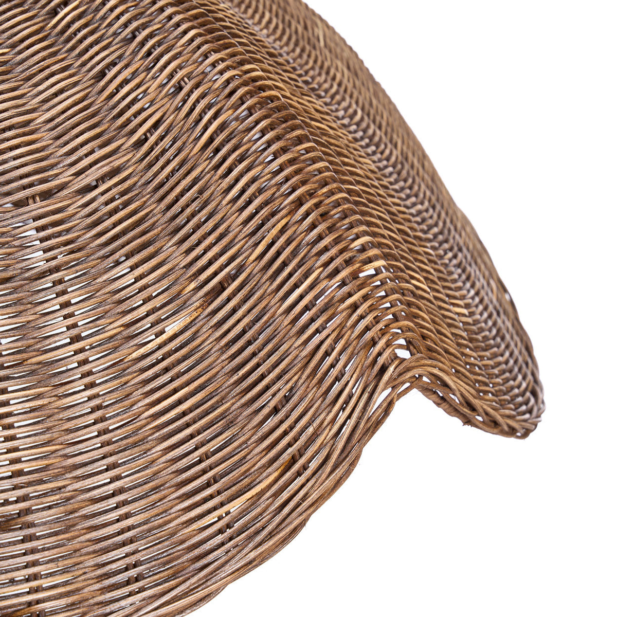 Lampada a sospensione Wave - Noce scuro - Large Bazar Bizar