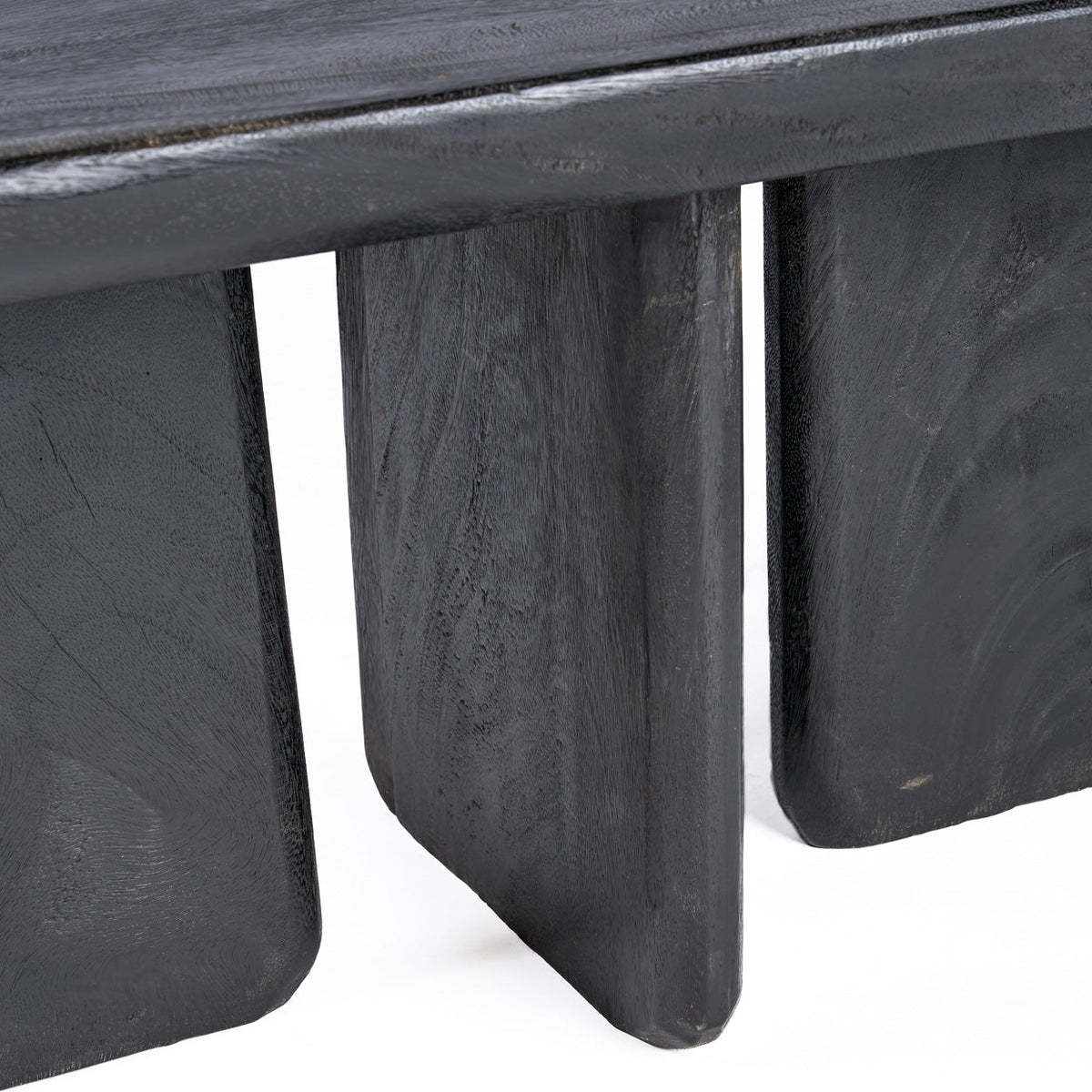 Il tavolino da salotto Obsidian Nero Bazar Bizar