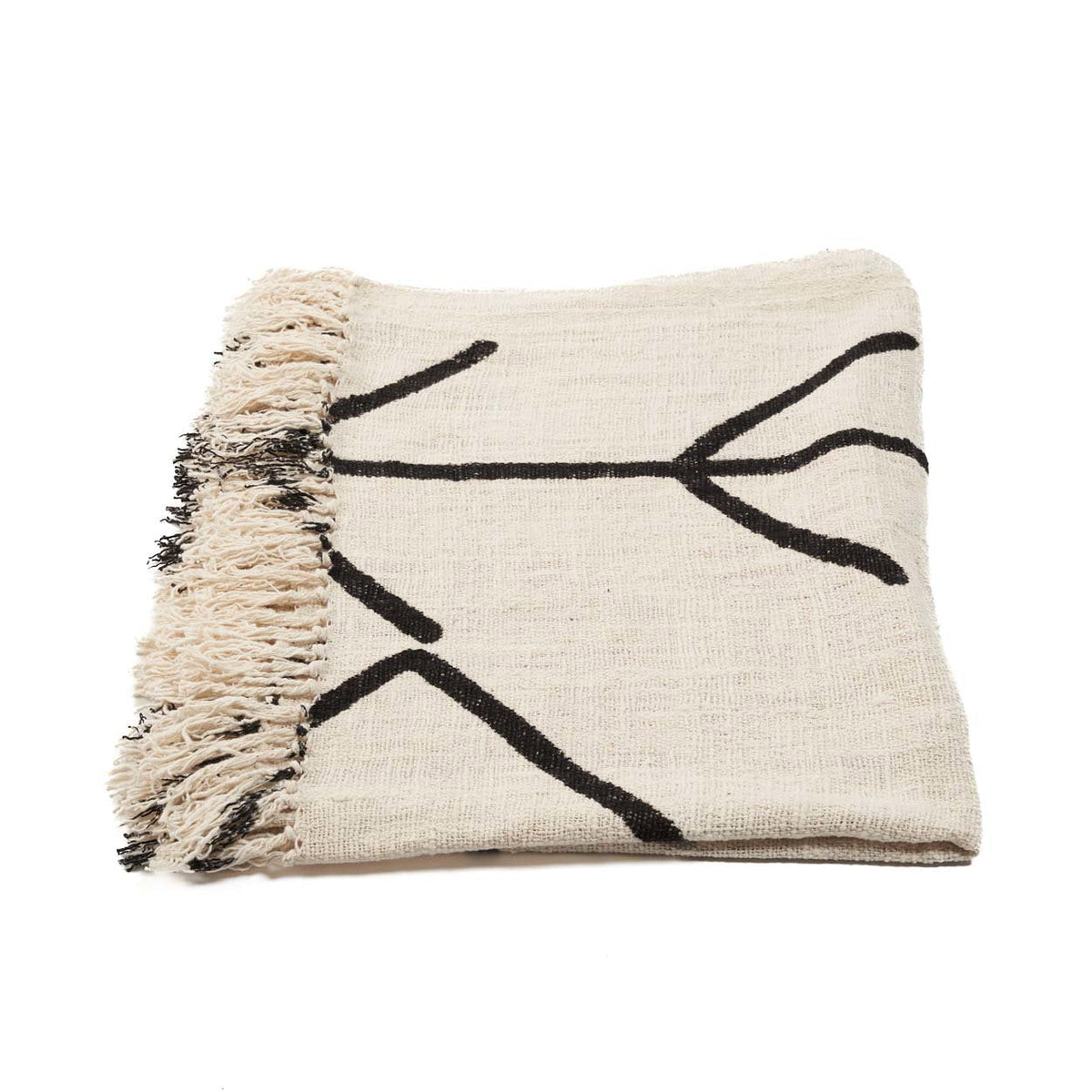 Copripiumino Evil Eye - Nero Naturale Bazar Bizar