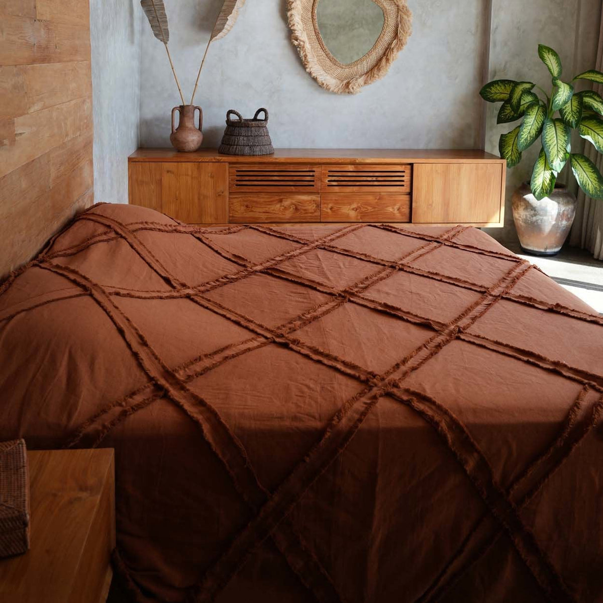 Il copripiumino berbero Terracotta Bazar Bizar