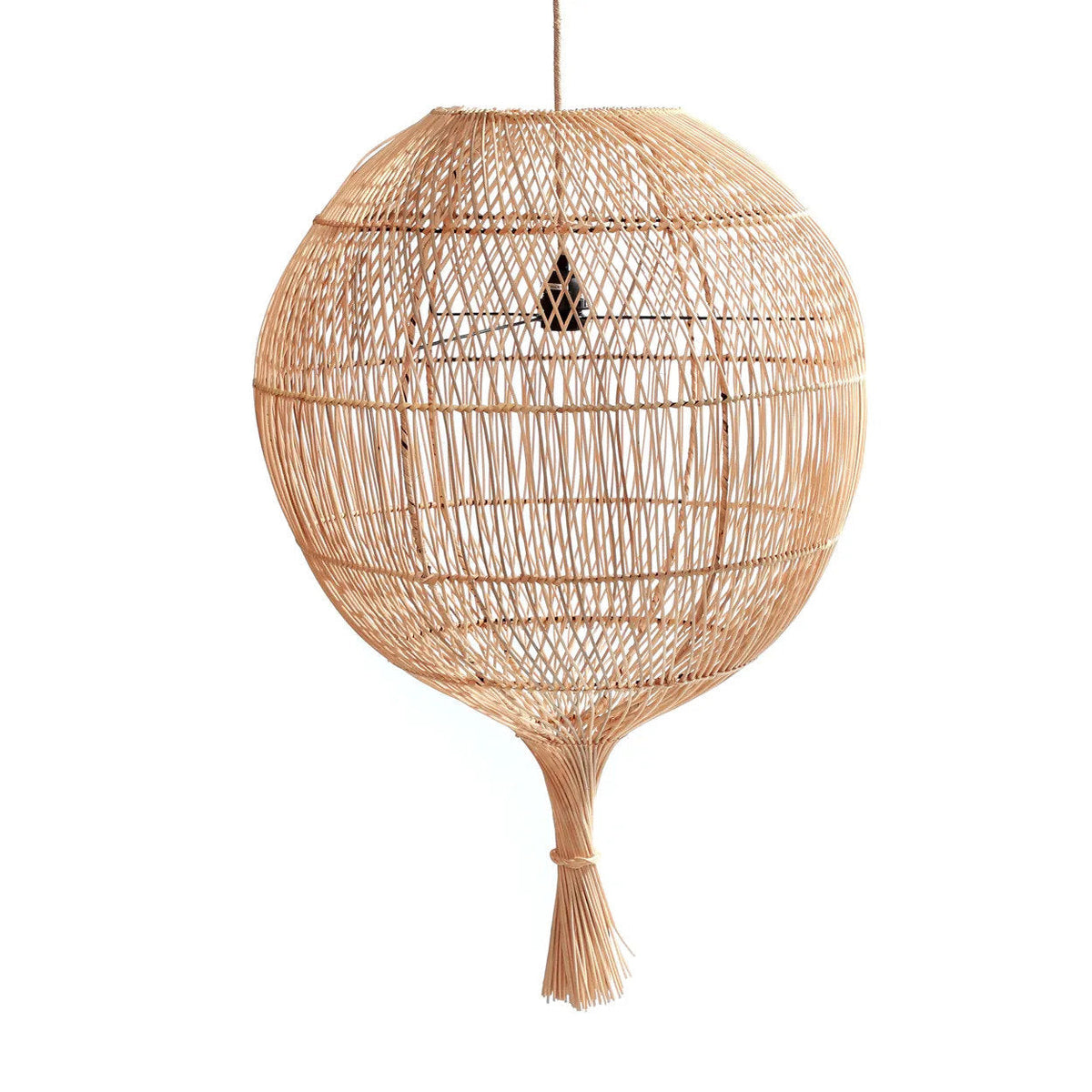 Lampada da terra Wonton - Naturale
