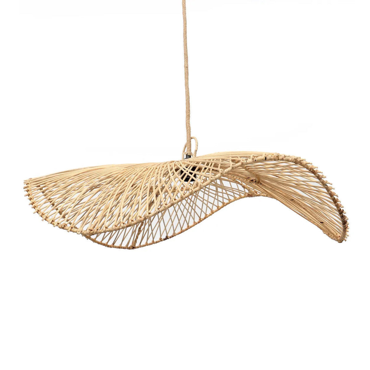 Lampada a sospensione Chapeau Naturel Large Bazar Bizar