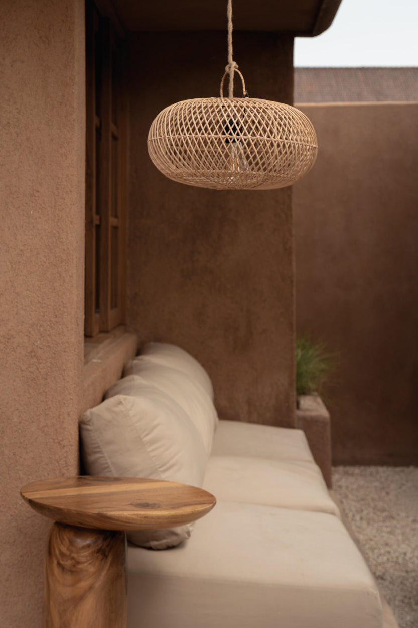 La lampada a sospensione Wholly - Naturale - Small Bazar Bizar
