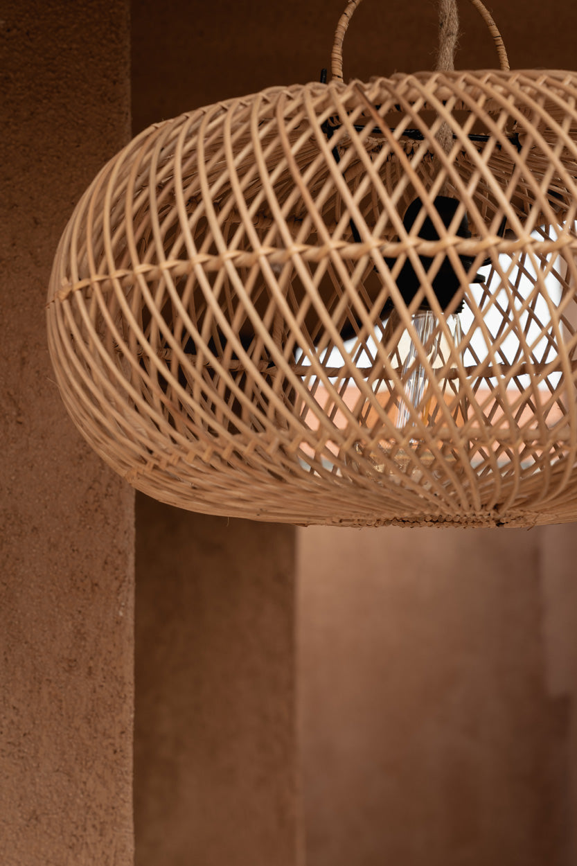 La lampada a sospensione Wholly - Naturale - Small Bazar Bizar