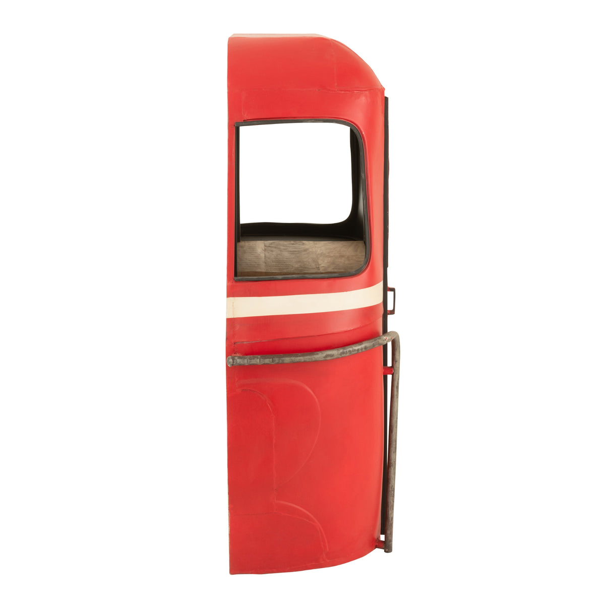 Mobile bar Cable Wagon Ferro/Legno di mango Rosso J-Line