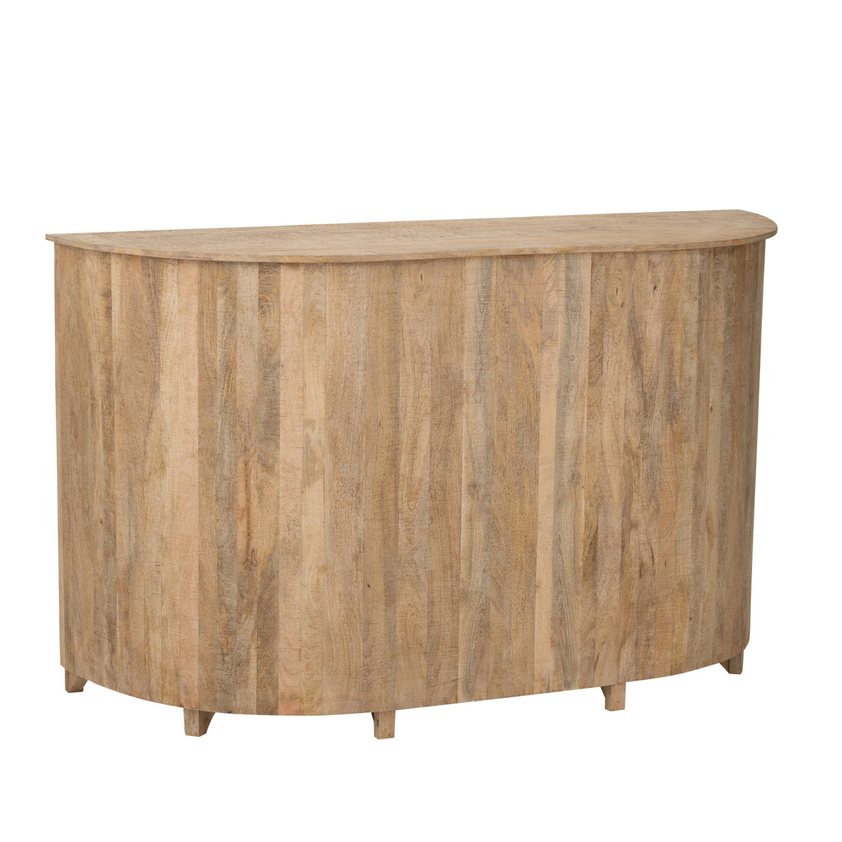 Mobile bar Lounge in legno di mango naturale J-Line