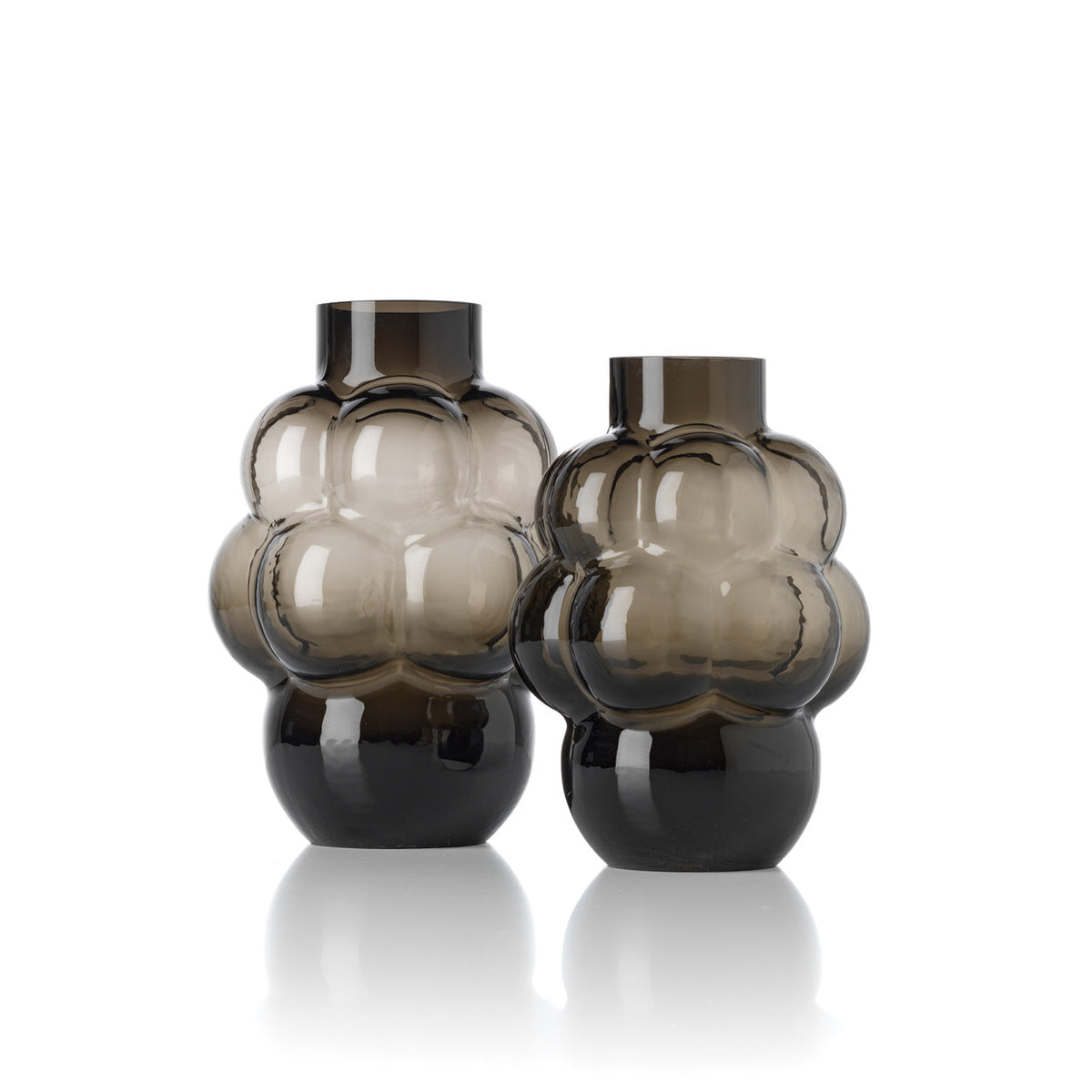 Il vaso Grape – Grigio scuro – M Bazar Bizar