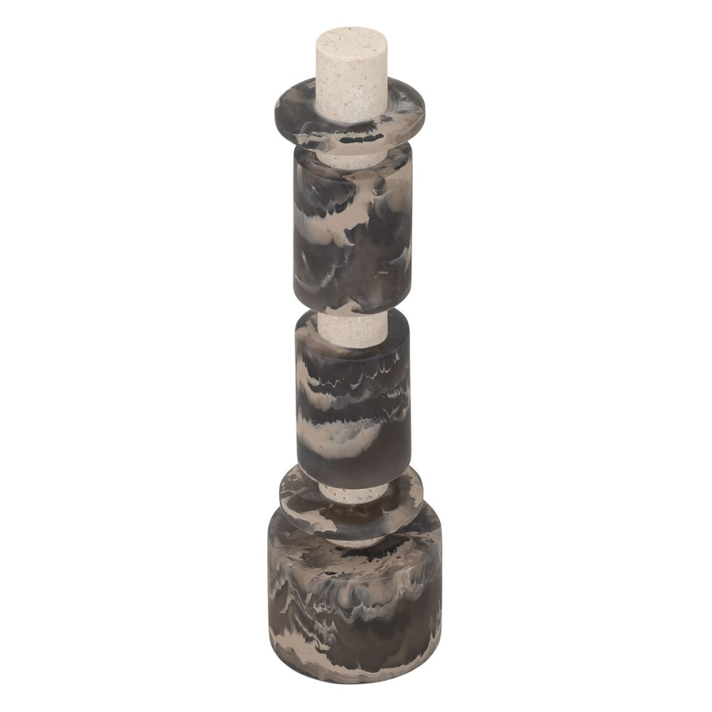 MUST Living Scultura Decorativa Alba Alta Nero Crema