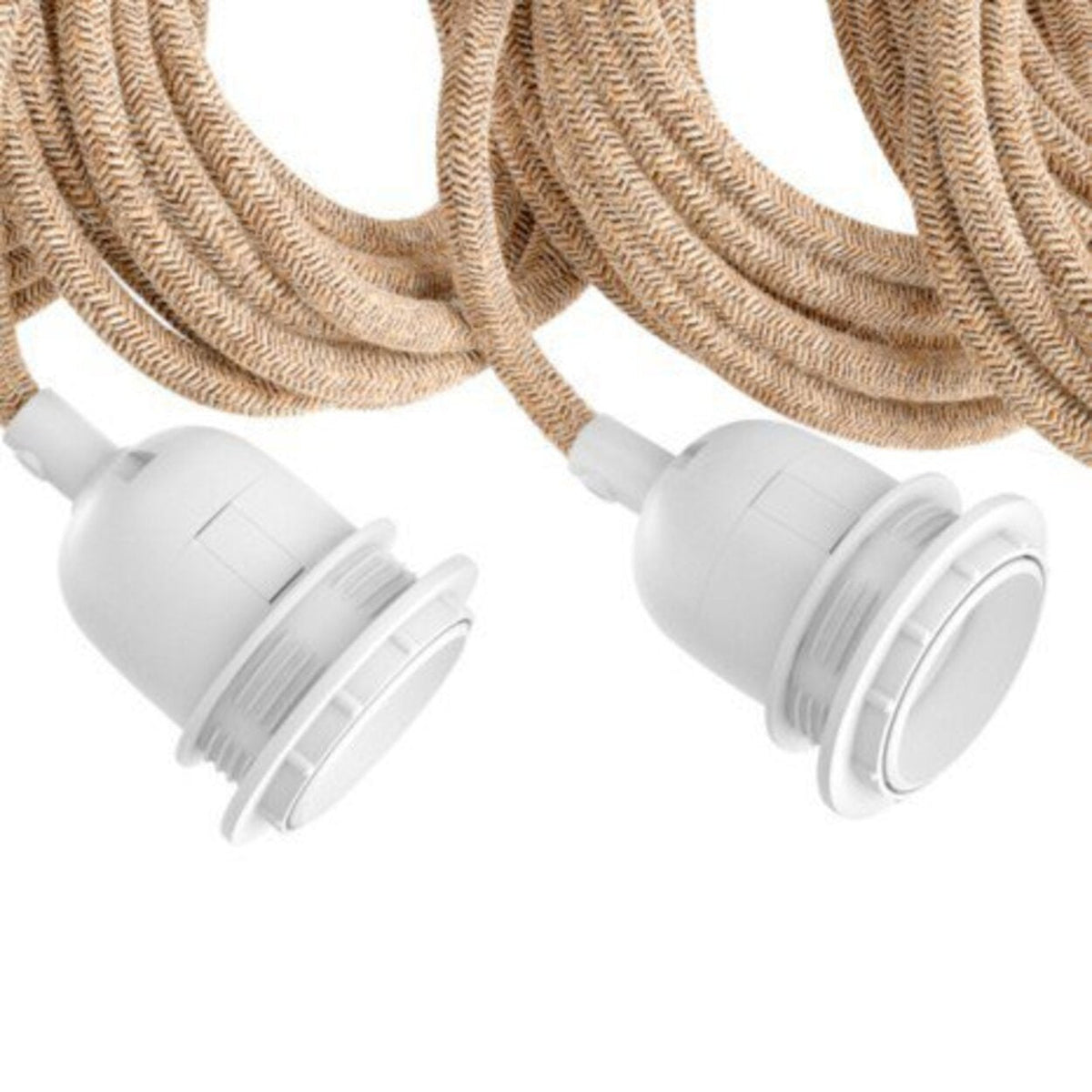 Portalampada da soffitto - Bianco naturale - 5 portalampade