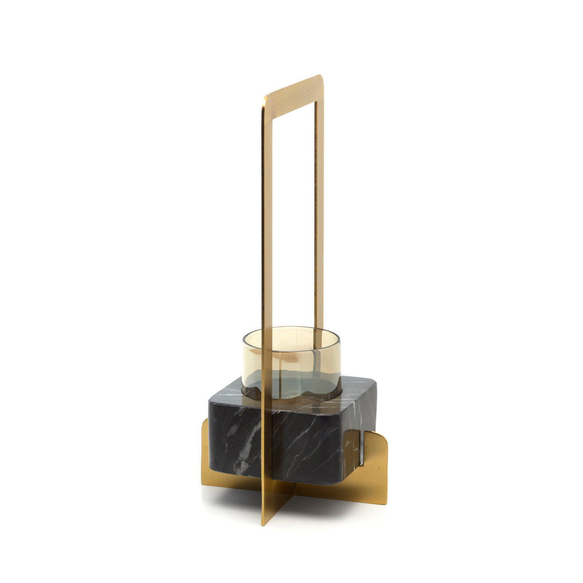 Il Candelabro Marbre d’Or Oro Nero Medio Bazar Bizzarro