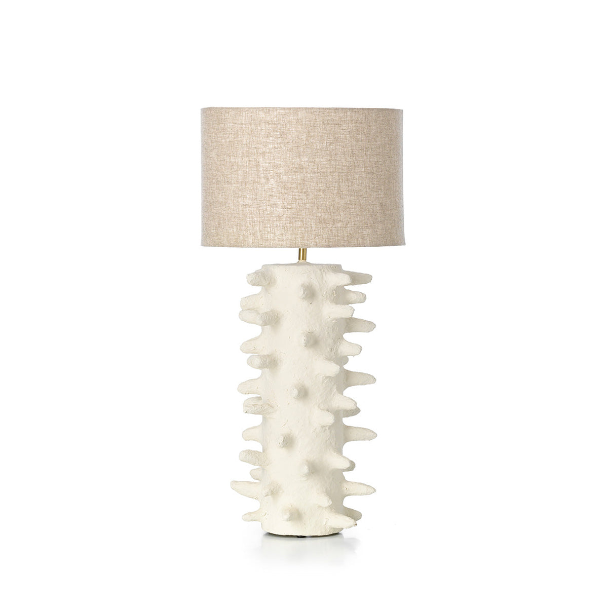 Lampada da tavolo Spiketacular bianca Large Bazar Bizar