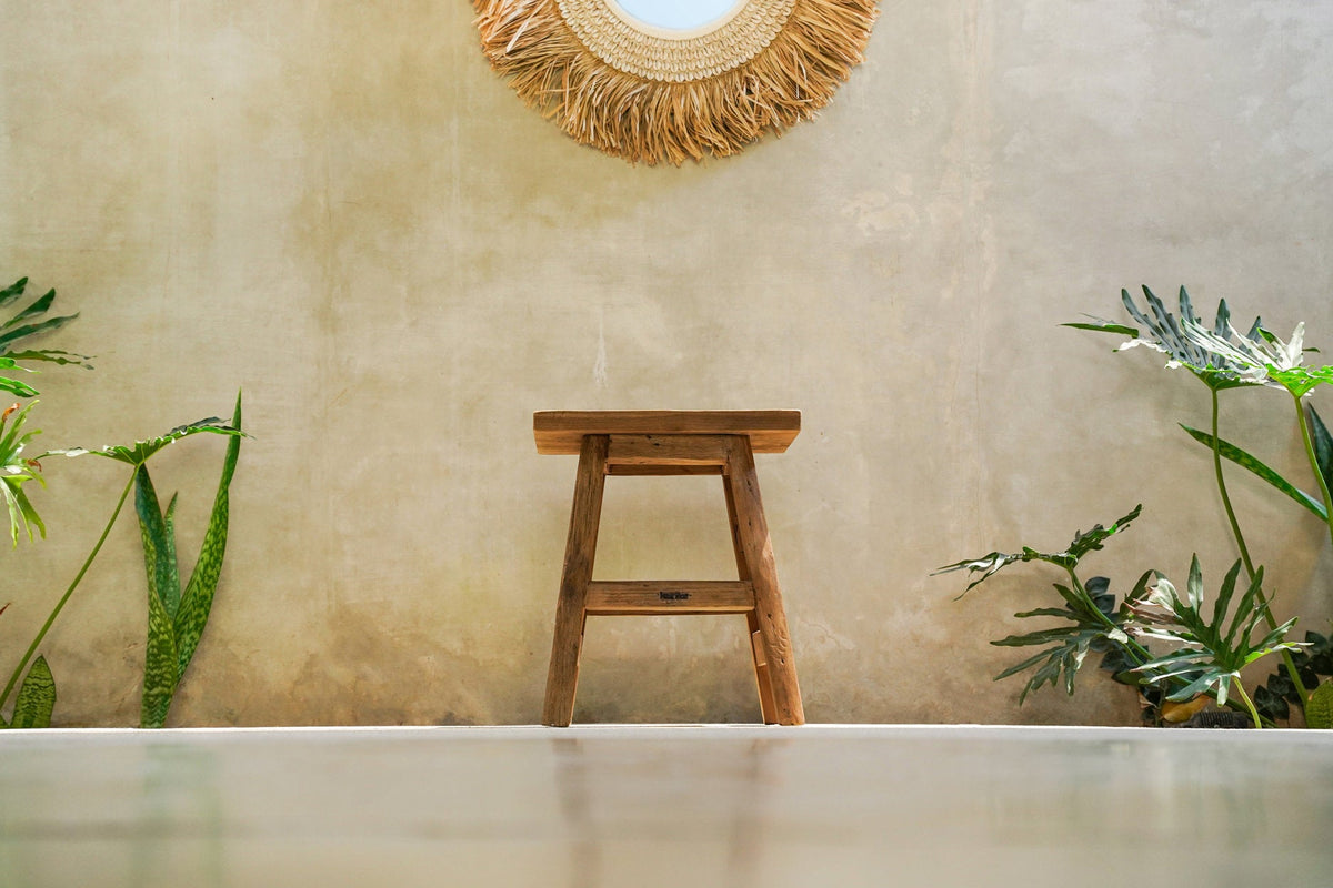Sgabello Yoke - Naturale - L