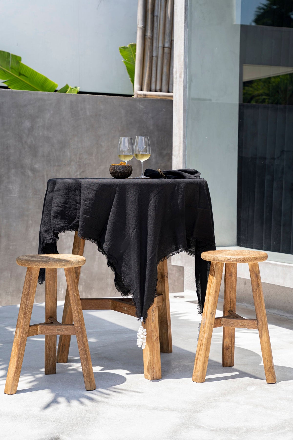 Lo sgabello da bar Fusuma Outdoor Bazar Bizar