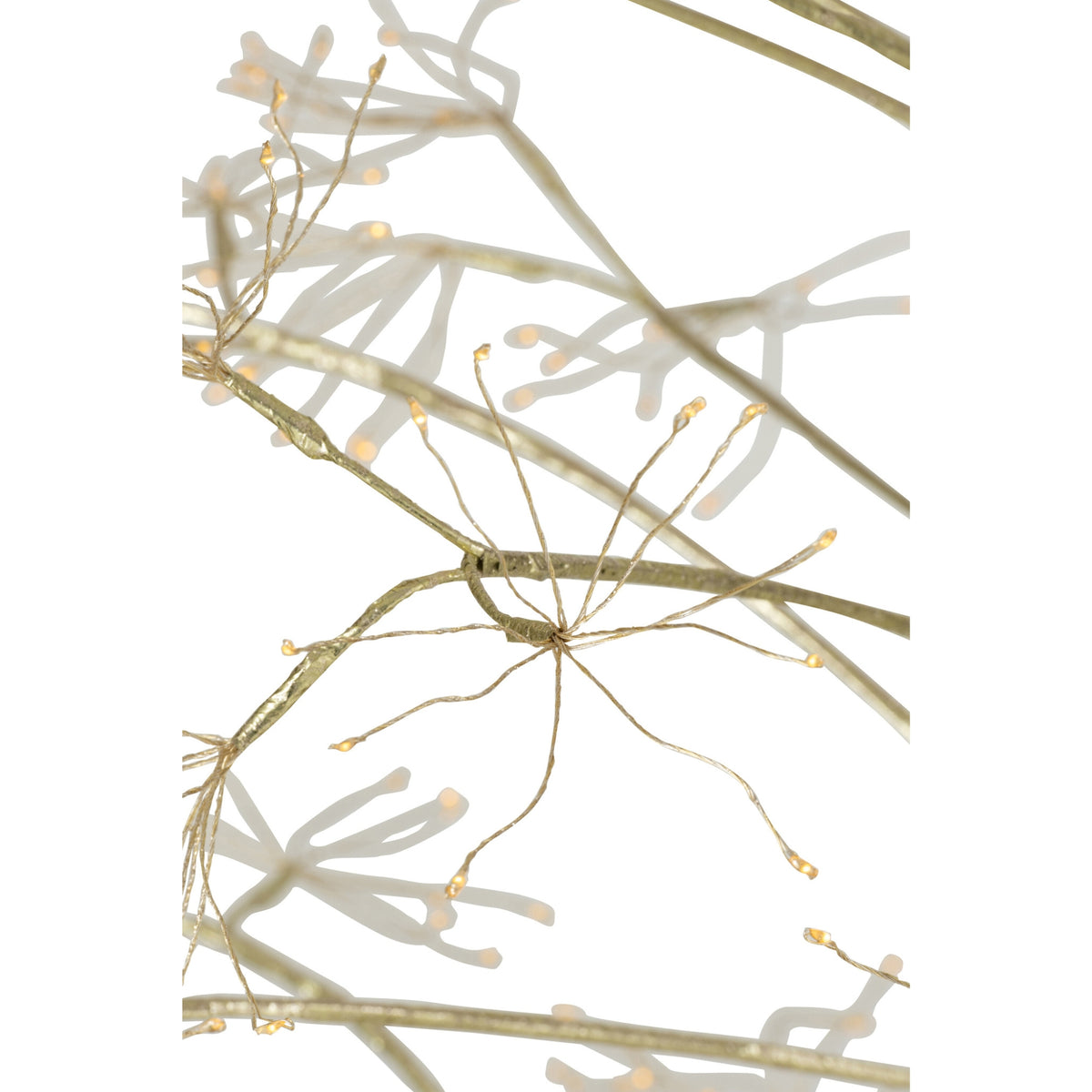 Albero di Natale 3000 LED Metallo Color Oro Large H300cm J-Line