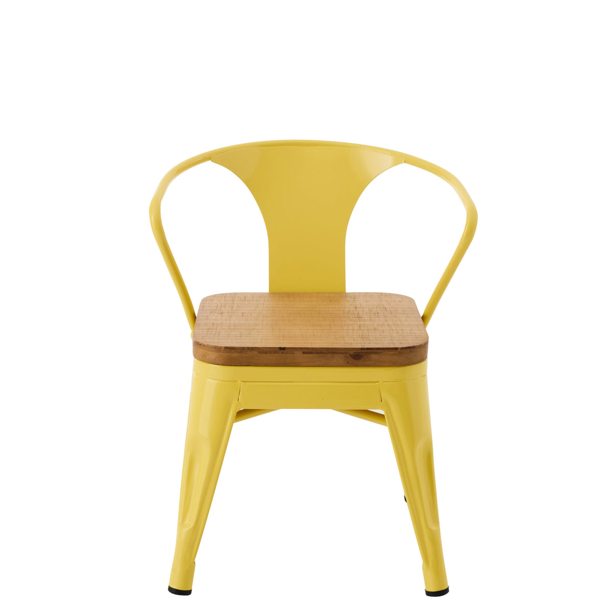 Sedia per bambini Evi Ferro/Multistrato Giallo J-Line