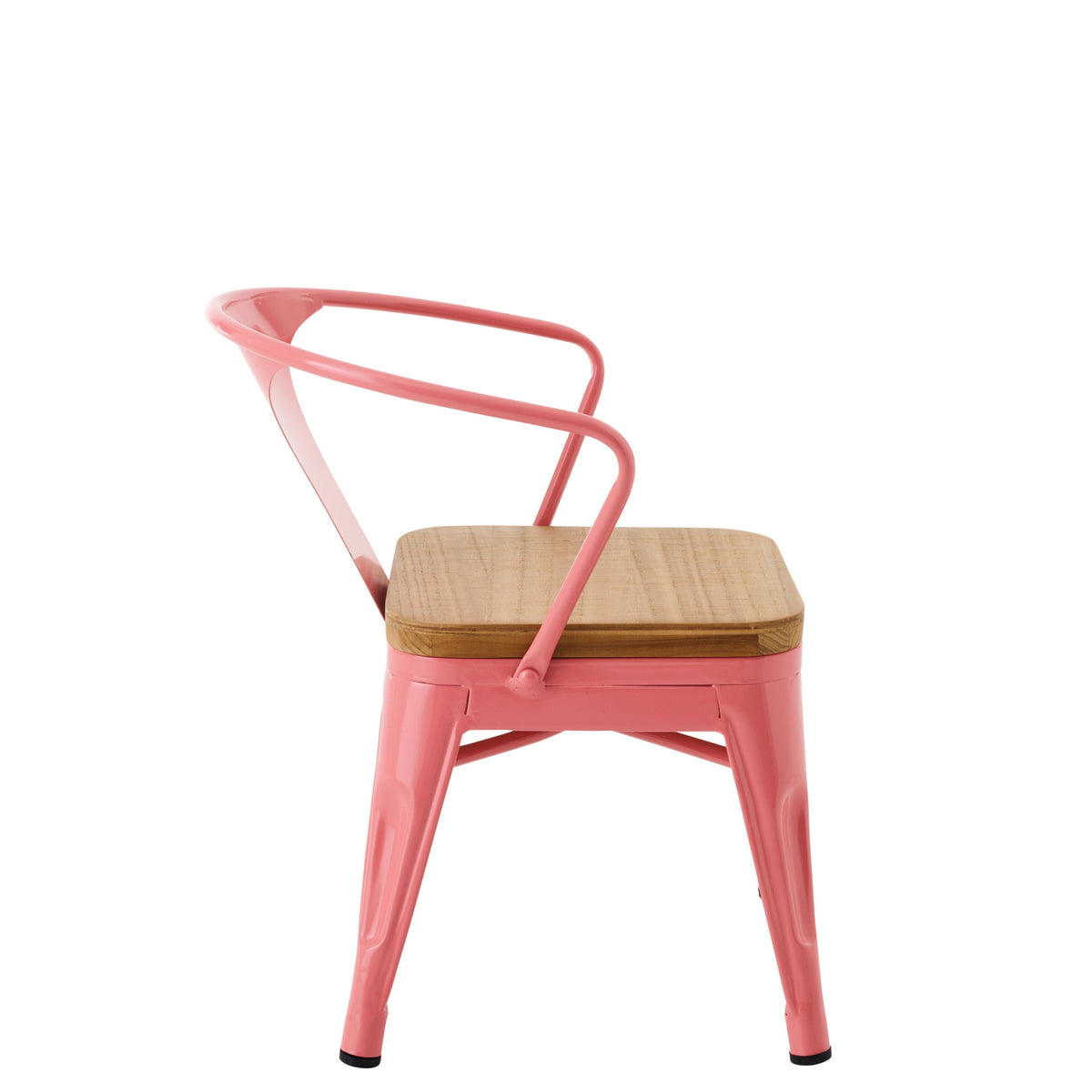 Sedia per bambini Evi Ferro/Multistrato Rosa scuro J-Line