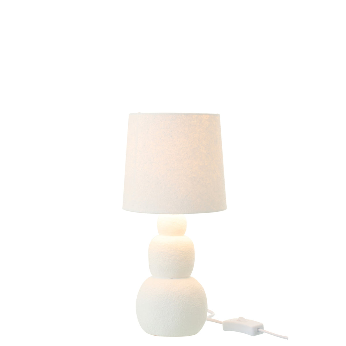 Lampada da tavolo Renee Ceramica Bianca Piccola J-Line