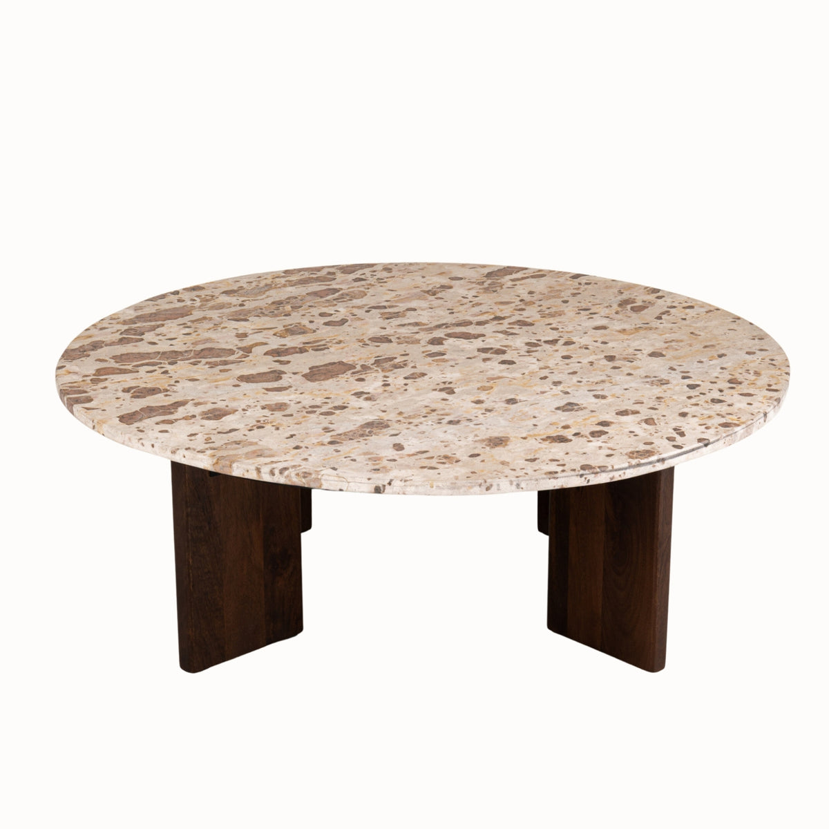 Tavolino da salotto Mathilde Marmo Naturale/Beige J-Line