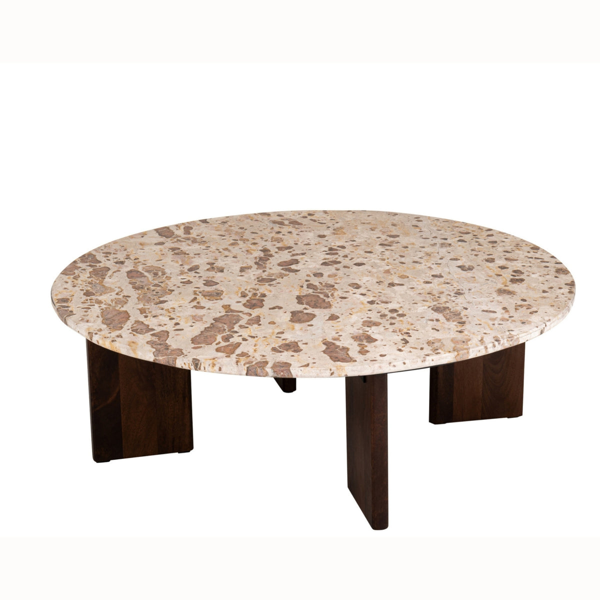 Tavolino da salotto Mathilde Marmo Naturale/Beige J-Line