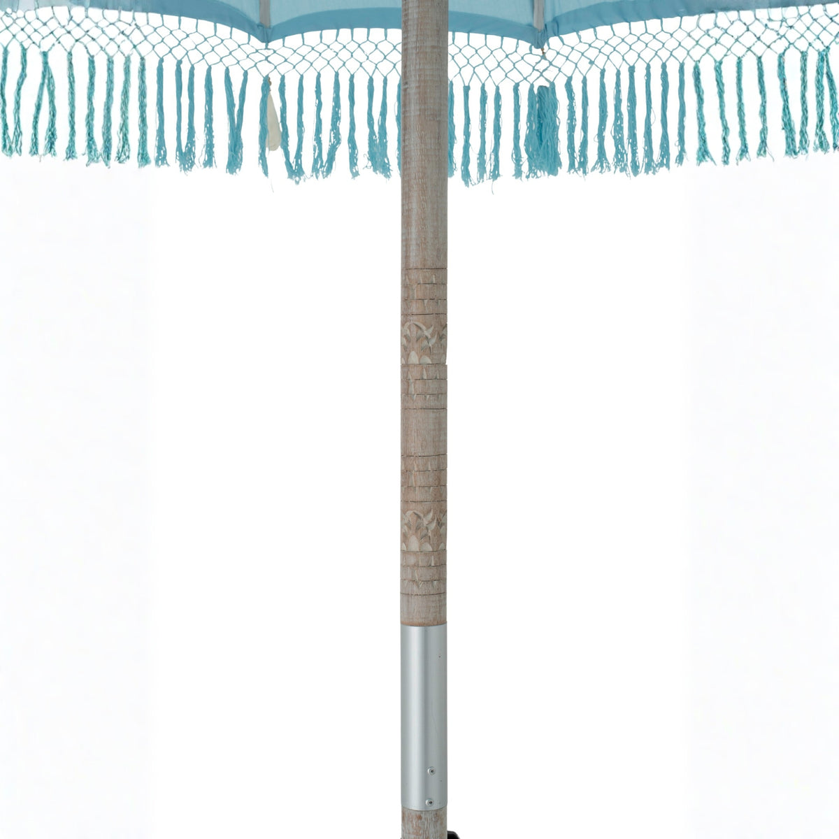 Ombrellone Bobbi Bambù/Cotone Azzurro Chiaro J-Line