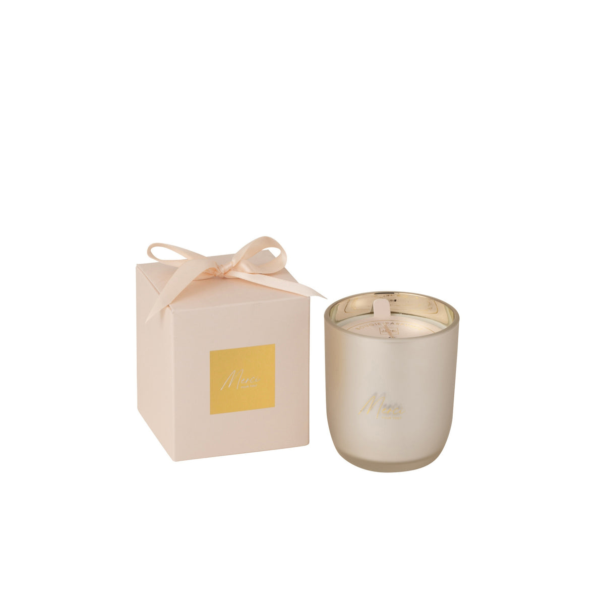 Candela profumata Merci Beige Small 35 ore